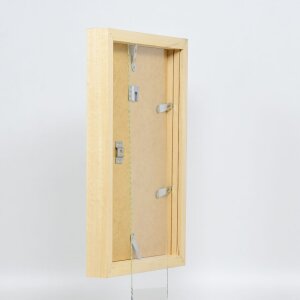 Effect Holz-Bilderrahmen Profil 55 natur 60x90 cm Antireflexglas