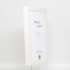 Effect Holz-Bilderrahmen Profil 55 weiß 30,5x91,5 cm Antireflexglas