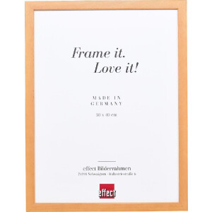 Effect Holzrahmen Profil 58 hellbraun 59,4x84,1 cm mit...