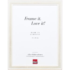 Effect Holz Ramă Foto Profil 64 albă 40x60 cm cu Sticlă...