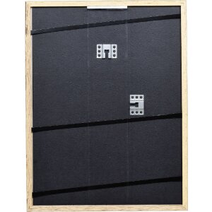 Rama foto din lemn Profil 66 albă 25x30 cm cu sticlă antireflex