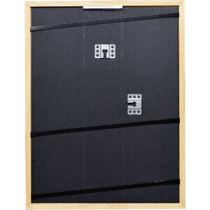 Rama foto din lemn Profil 66 antic argint 28x35 cm cu sticlă antireflectivă