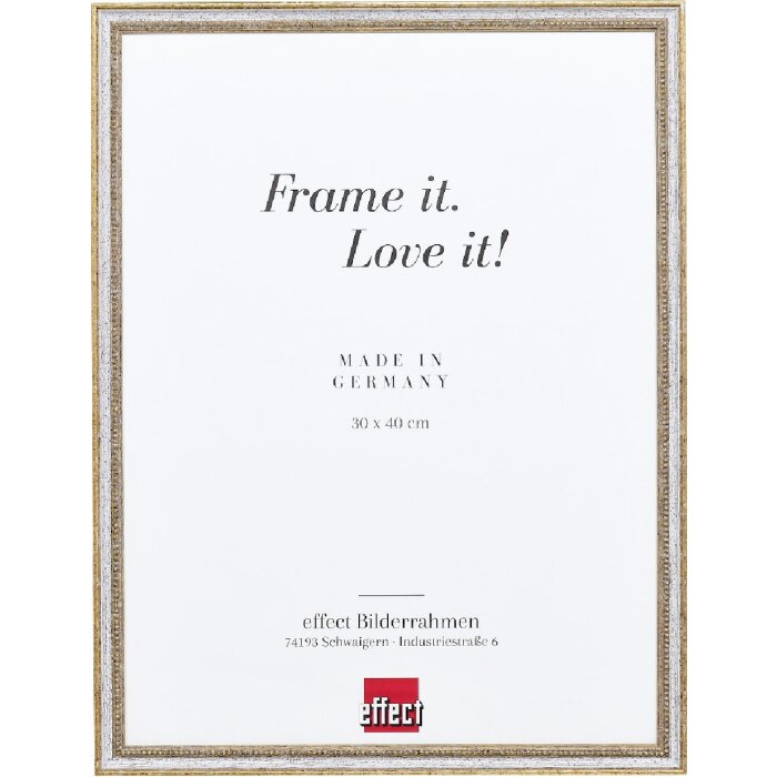 effect Ramă Foto Holz Profil 66 albă 40x60 cm cu Sticlă Antireflex