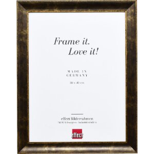 Effect Holzrahmen Profil 68 schwarz 27x48 cm mit...
