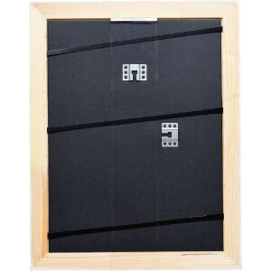 Ramă foto din lemn Profil 68 albastru crem 35x50 cm cu sticlă antireflex