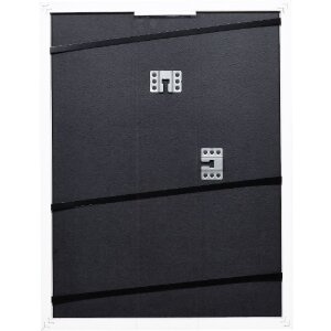 Effect Holzrahmen Profil 74 weiß 45x60 cm mit Antireflexglas