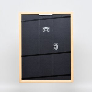 Efect cadru din lemn profil 89 somon 13x18 cm sticlă anti-reflexivă