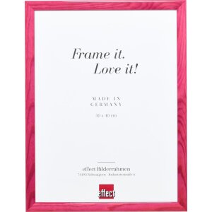 Effect Holzrahmen Profil 89 lila 18x27 cm Antireflexglas