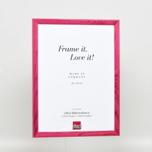Effect Holzrahmen Profil 89 lila 25x35 cm Antireflexglas
