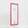 Effect Holzrahmen Profil 89 lila 25x35 cm Antireflexglas
