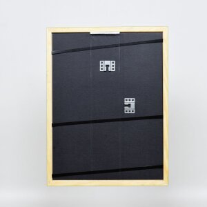 Effect Holzrahmen Profil 89 grün 28x35 cm Antireflexglas