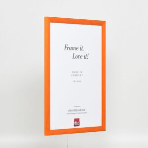 Efect cadru din lemn profil 89 somon 28x35 cm sticlă anti-reflexivă