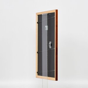 Effect Holzrahmen Profil 89 dunkelbraun 50x60 cm Antireflexglas