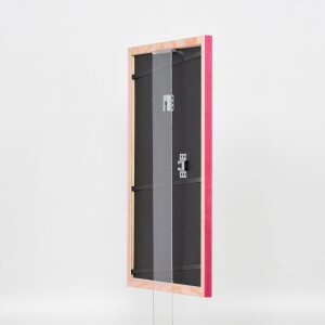 Effect Holzrahmen Profil 89 lila 50x70 cm Antireflexglas