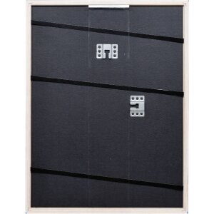 Ramă foto din lemn masiv Effect Profil Top S albastră 13x13 cm cu sticlă antireflex