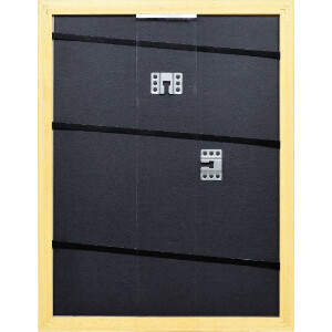 Effect Ramă Foto din Lemn Profil Top Pro Maro Deschis 21x28 cm Antireflex