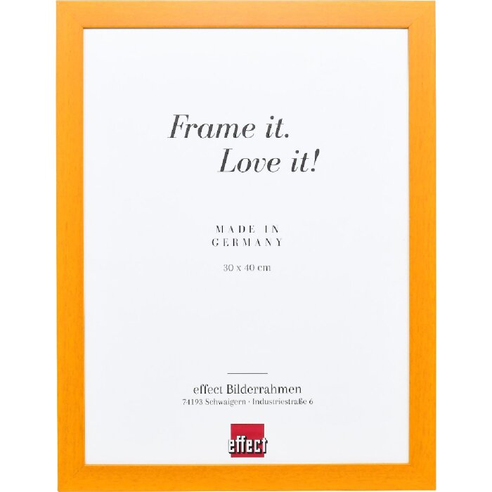 Effect Holzrahmen Profil Top Pro hellbraun 25x35 cm mit Antireflexglas