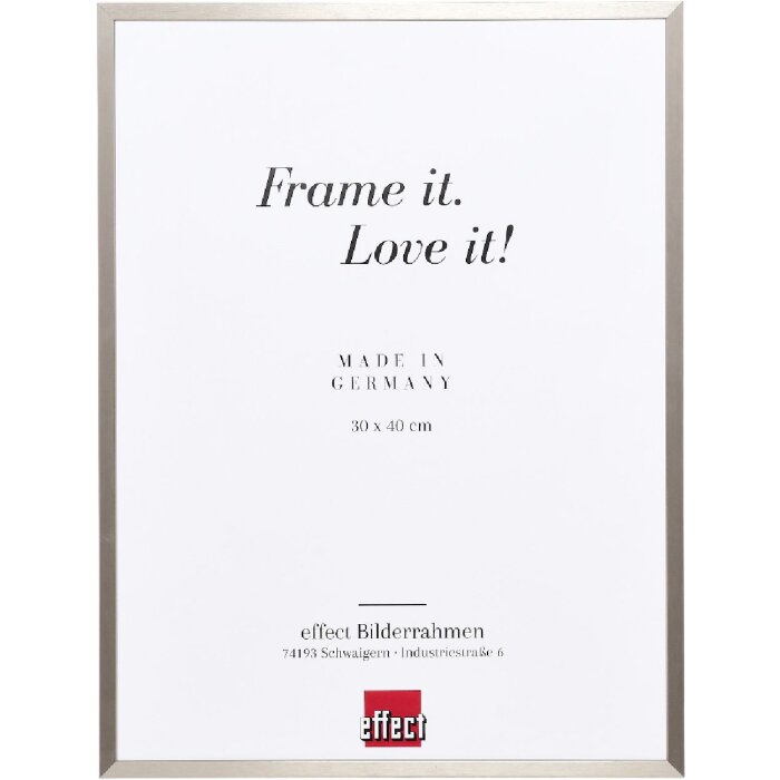 Rama foto anti-foc A1, gri bătut, 29,7x42 cm, sticlă antireflex