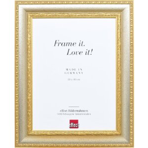 Effect Barock-Bilderrahmen Profil 31 silber 30x30 cm...