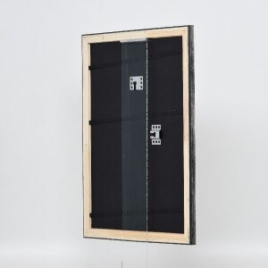 Effect Holz-Bilderrahmen Profil 40 Platin 9x13 cm Acrylglas