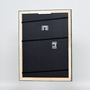 Effect Holz-Bilderrahmen Profil 40 Platin 9x13 cm Acrylglas