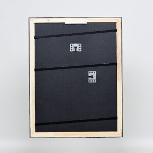 Effect Holz-Bilderrahmen Profil 40 Platin 9x13 cm Acrylglas