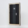 Effect Holz-Bilderrahmen Profil 40 Platin 9x13 cm Acrylglas