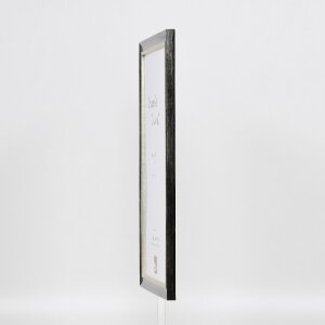 Effect Holz-Bilderrahmen Profil 40 Platin 10x10 cm Acrylglas