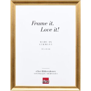 Effect Holz Bilderrahmen Profil 41 Antikgold 23x70 cm...