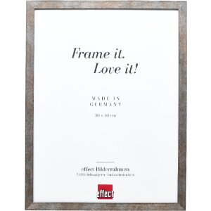 Ramă foto din lemn profil 42, acrilic gri antracit 25x50 cm