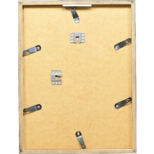 Rama foto din lemn masiv Holzprofil 42 cu acrilic gri antracit 25x60 cm