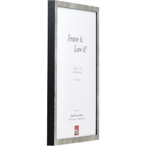 Rama foto din lemn Profil 42, argint, 59,4x84,1 cm