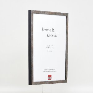 Effect Bilderrahmen Holzrahmen Holzprofil 42 Anthrazit 61x91,5 cm