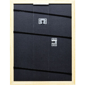 Effect Holzbilderrahmen Profil 43 natur 18x32 cm Kunstglas