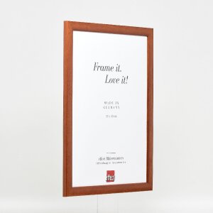 Effect Holz-Bilderrahmen Profil 43 braun 29,7x42 cm Kunstglas