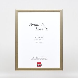 effect Holz-Bilderrahmen Profil 43 silber 35x100 cm Kunstglas