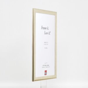 Effect Holz-Bilderrahmen Profil 43 silber 35x50 cm Kunstglas 0432-3550-01