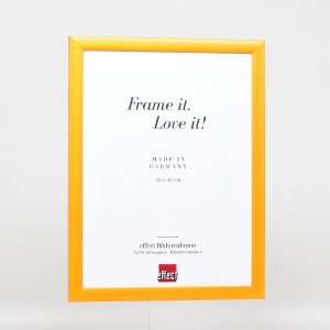effect Holz-Bilderrahmen Profil 43 honig 35x50 cm Kunstglas