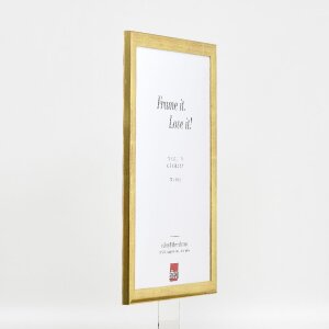 effect Holz-Bilderrahmen Profil 43 Gold 40x50 cm mit Kunstglas 0432-4050-02