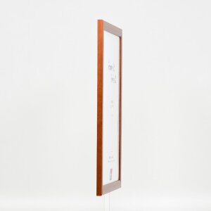 Effect Holzbilderrahmen Profil 43 braun 40x50 cm mit Kunstglas