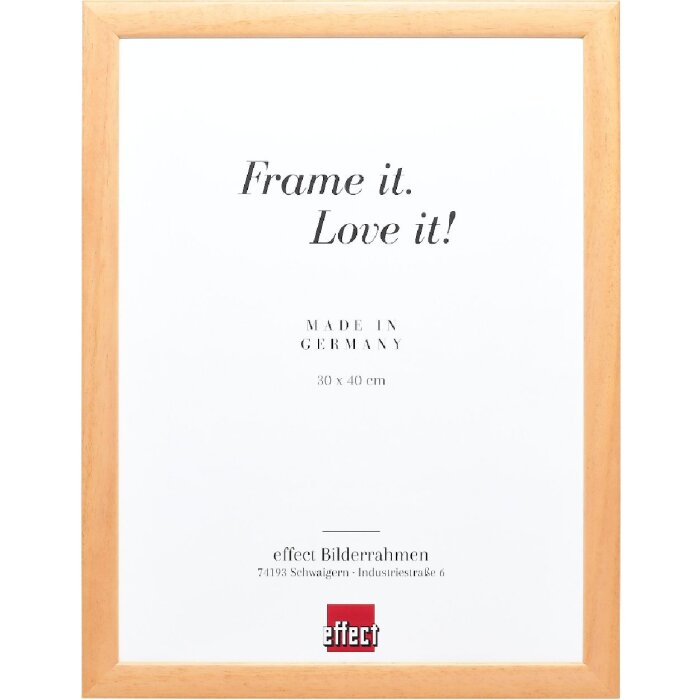 Rama foto din lemn Profil 43 natur 45x60 cm