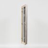 Effect Holzrahmen Profil 44 silber 45x80 cm Kunstglas