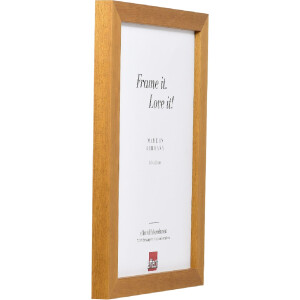 Effect Holzbilderrahmen Profil 52 Eichefarben 28x35 cm Kunstglas