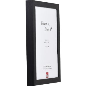 Efect cadru din lemn profil 55 negru 15x20 cm arta de sticlă