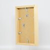 Effect Holz-Bilderrahmen Profil 55 natur 18x24 cm Kunstglas
