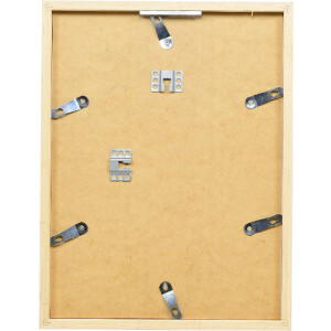 Rama foto din lemn masiv Profil 58 albă 30,5x91,5 cm