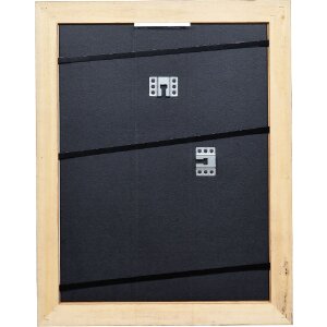 Effect Holzrahmen Profil 63 Barock braun 28x35 cm mit Kunstglas