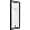 Effect Holz Bilderrahmen Profil 64 Schwarz 10x15 cm mit Kunstglas