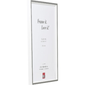 Ramă foto din lemn Profil 69 Gri 20x30 cm cu sticlă artificială