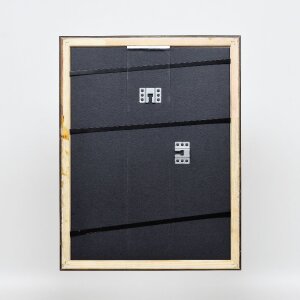 Efect cadru din lemn profil 85 negru 50x70 cm sticlă acrilică